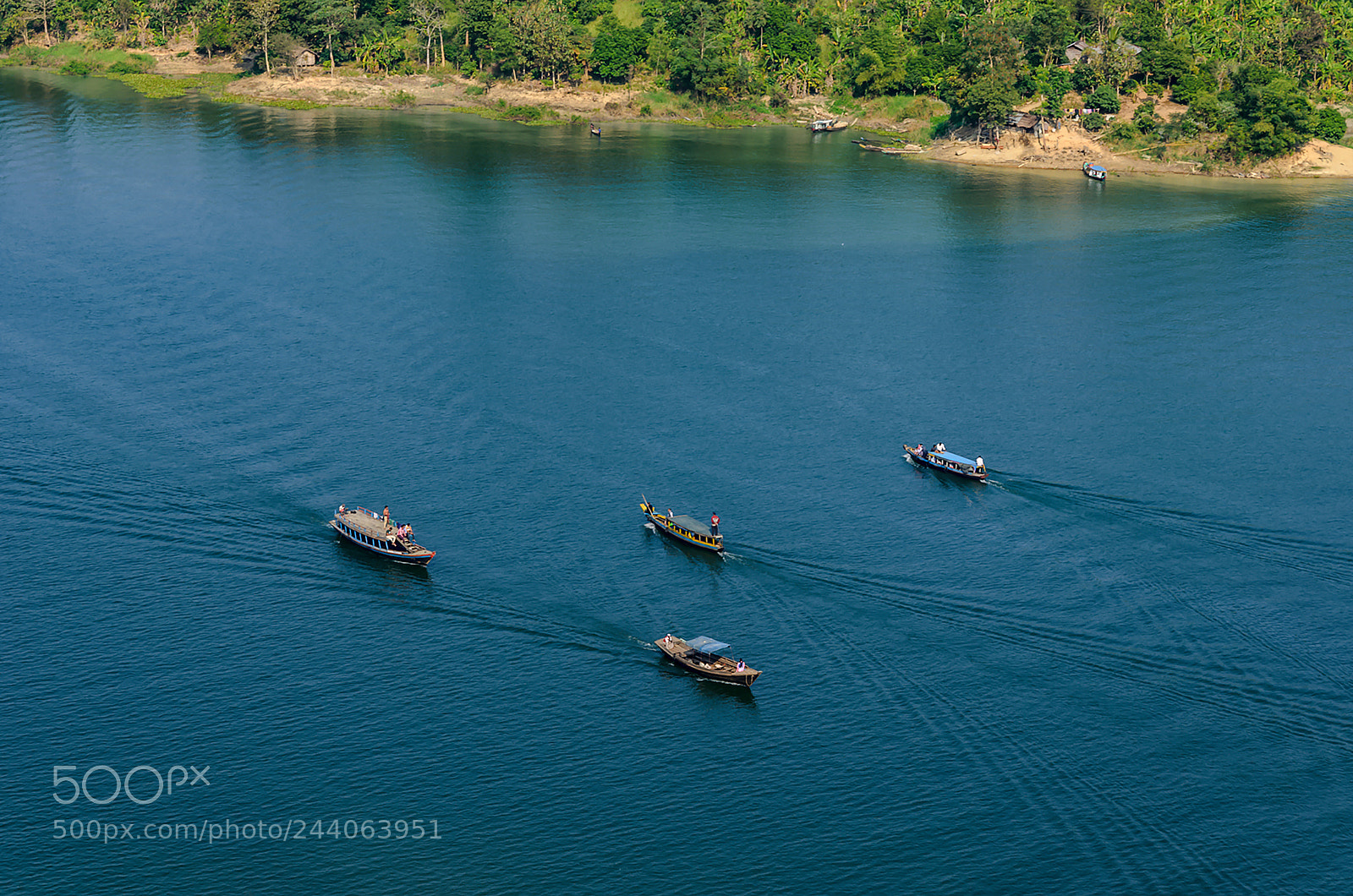 Nikon D5100 sample photo. Kaptai lake, view from photography