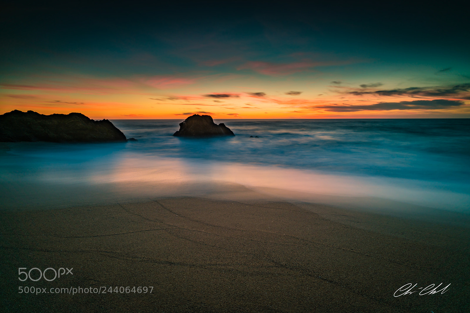 Sony a7R III sample photo. Sunset by the beach photography