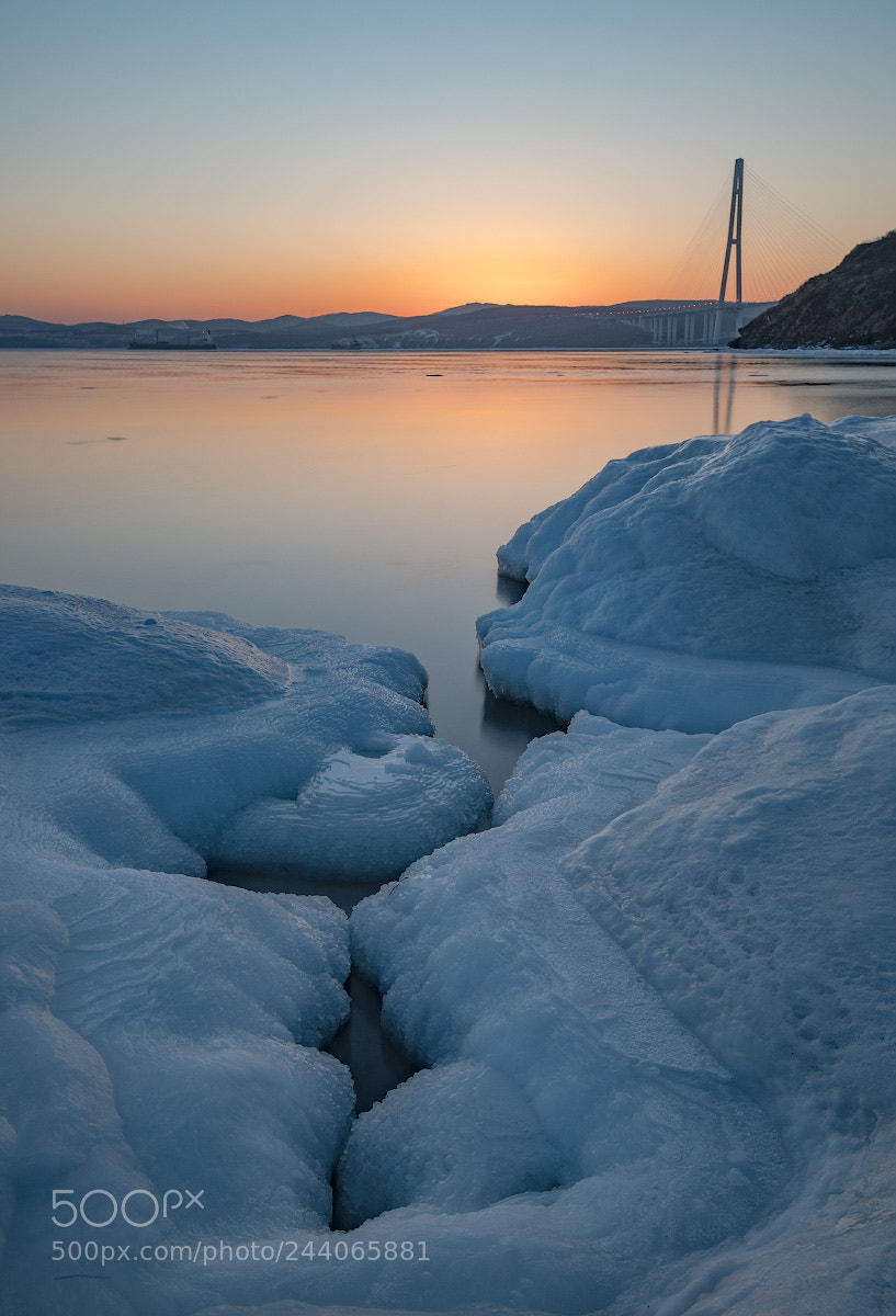 Nikon D850 sample photo. Ice forms photography