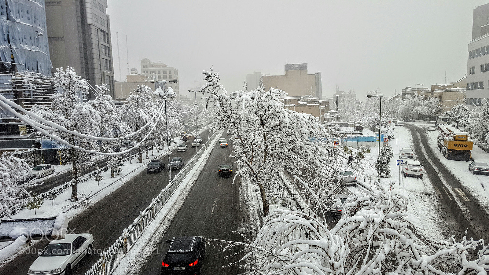 Samsung Galaxy S6 sample photo. Tehran's snow (right now) photography