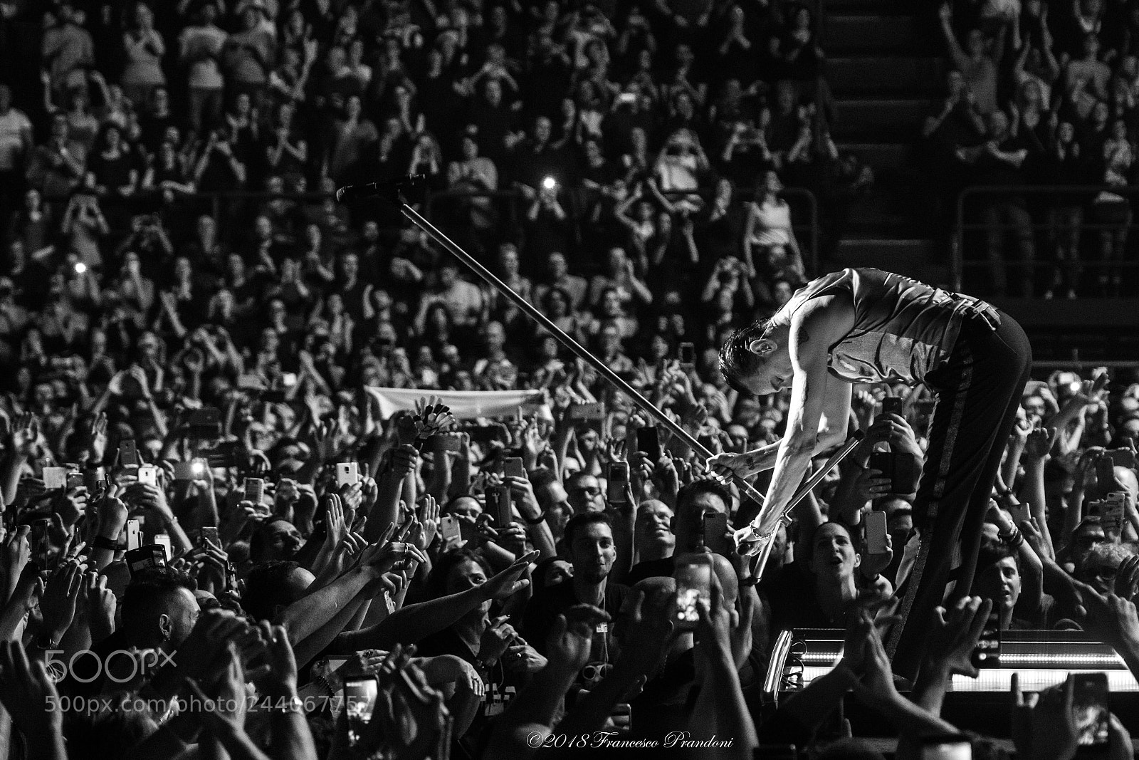 Nikon D5 sample photo. Foto concerto depeche mode photography