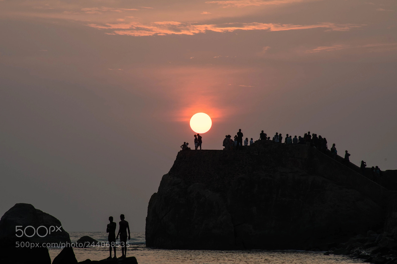 Nikon D7500 sample photo. Sundown at galle fort photography
