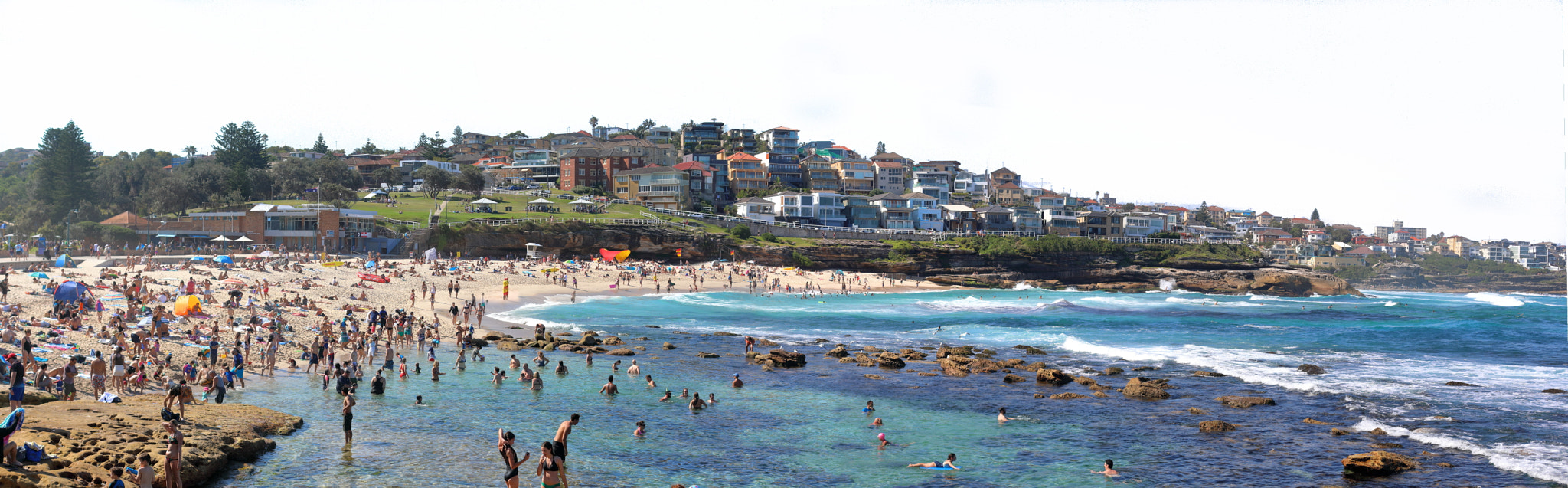 Canon EF 50mm F1.2L USM sample photo. Panorama beach in sydney photography