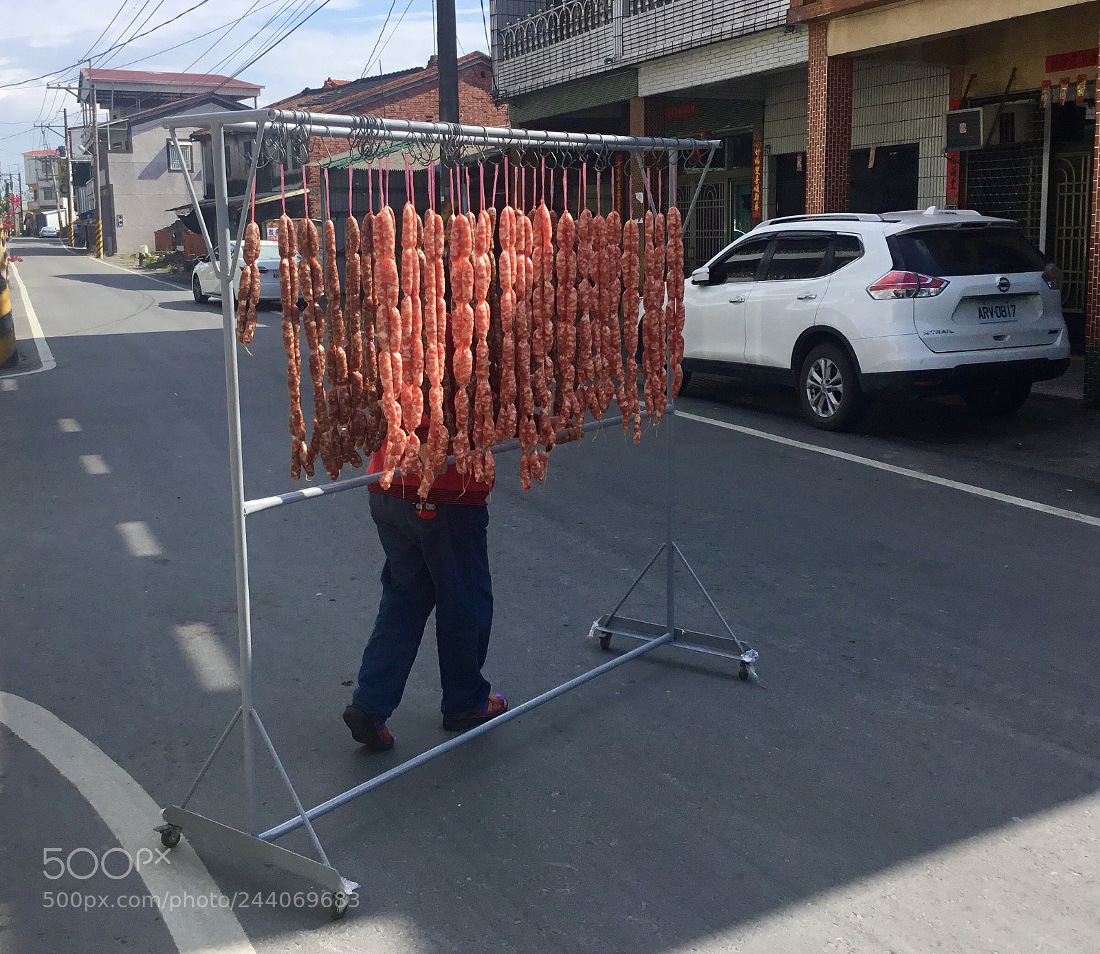 Apple iPad sample photo. Sausage curtains - where's photography