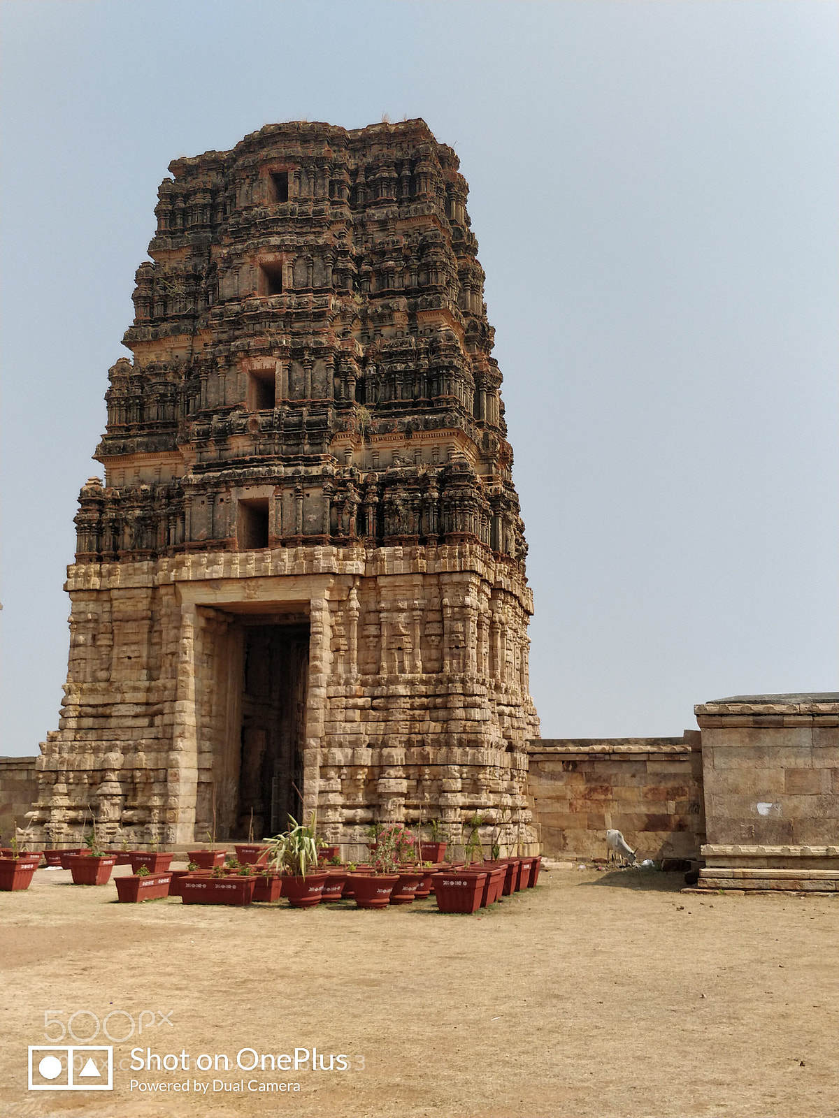OnePlus 5 sample photo. Gandikota fort photography