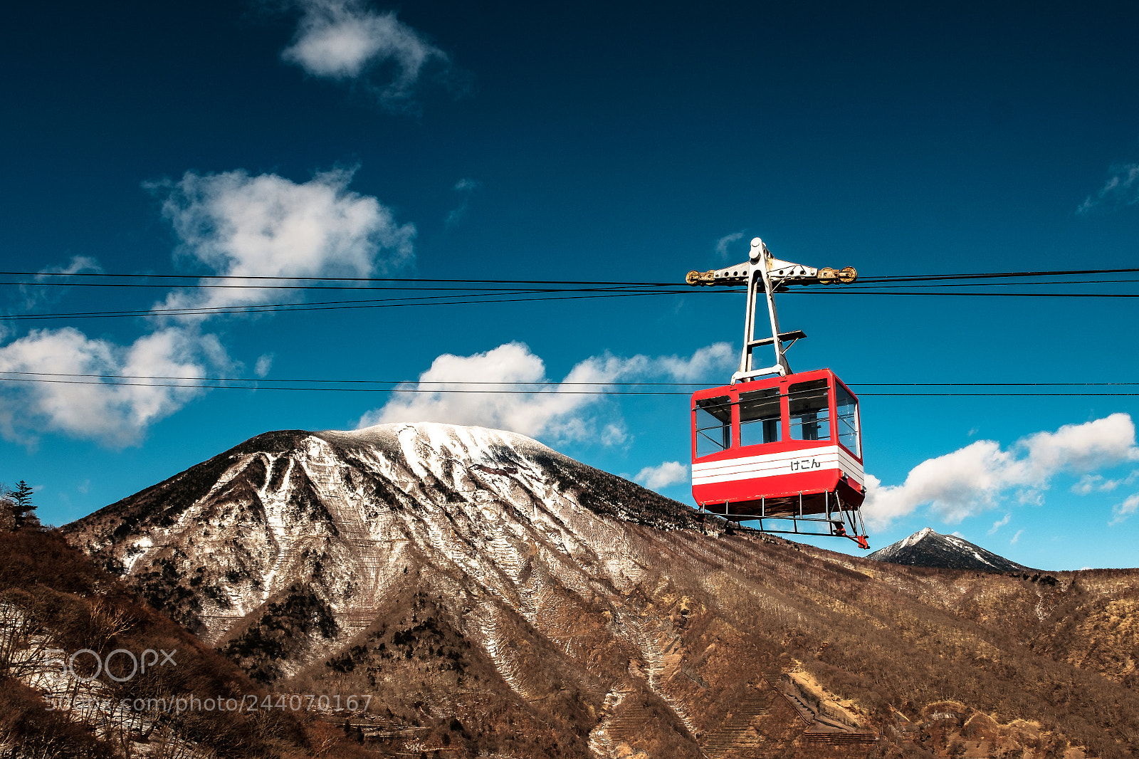 Fujifilm X-T2 sample photo. Akechidaira ropeway(明智平ロープウェイ) photography