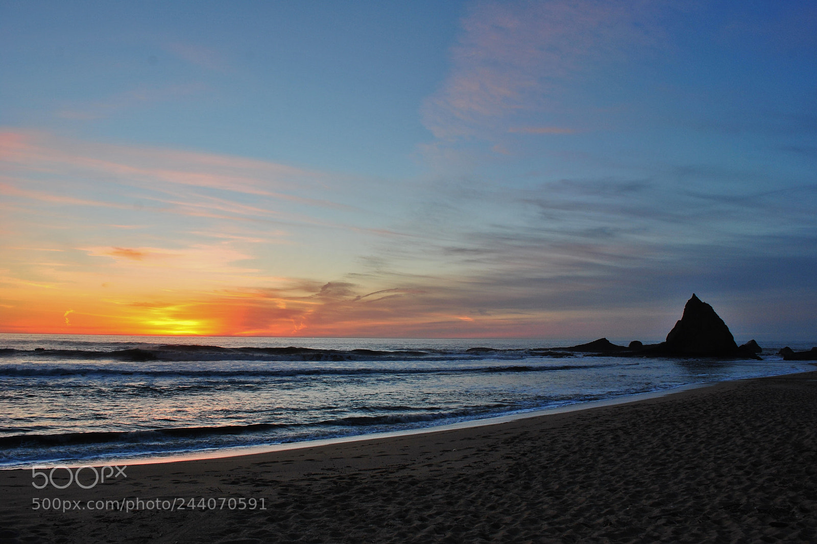 Nikon D3000 sample photo. Half moon bay photography