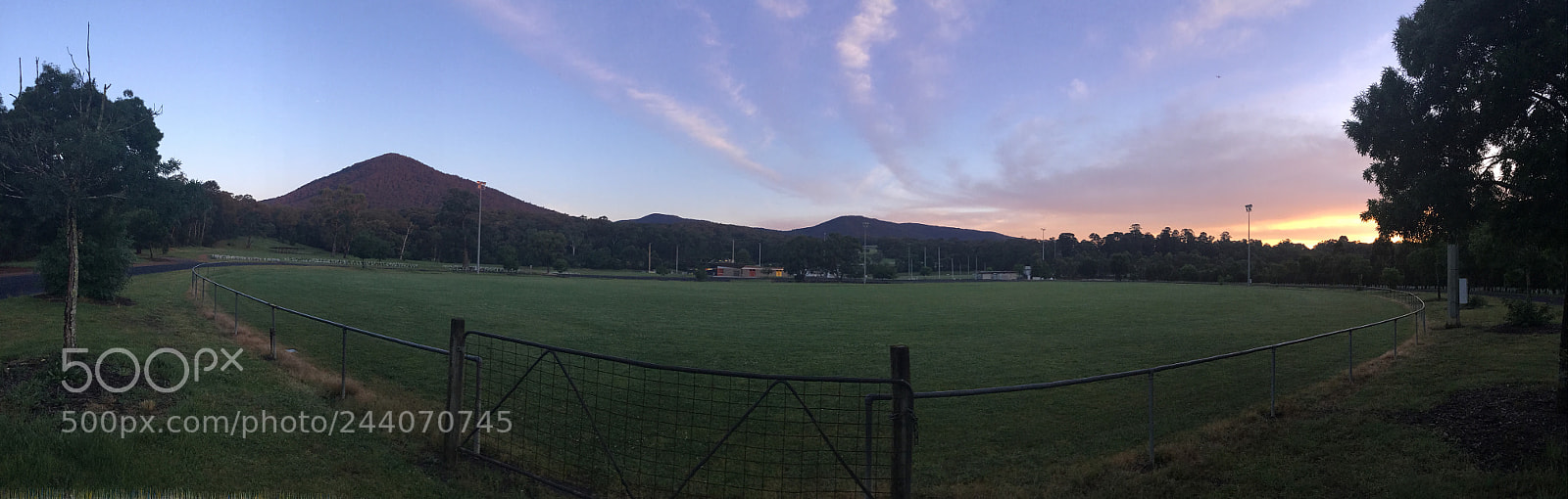 Apple iPad (5th generation) sample photo. Panorama sunsets photography