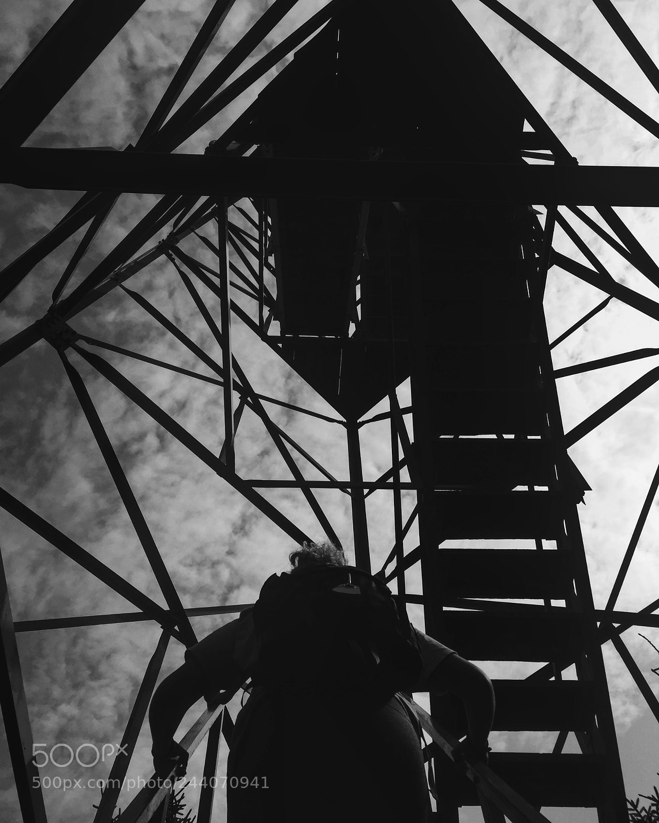 Apple iPhone 6 sample photo. Fire tower photography