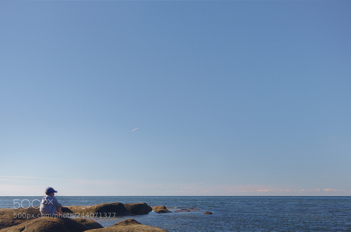 Pentax K-5 sample photo. Georg and the sea photography