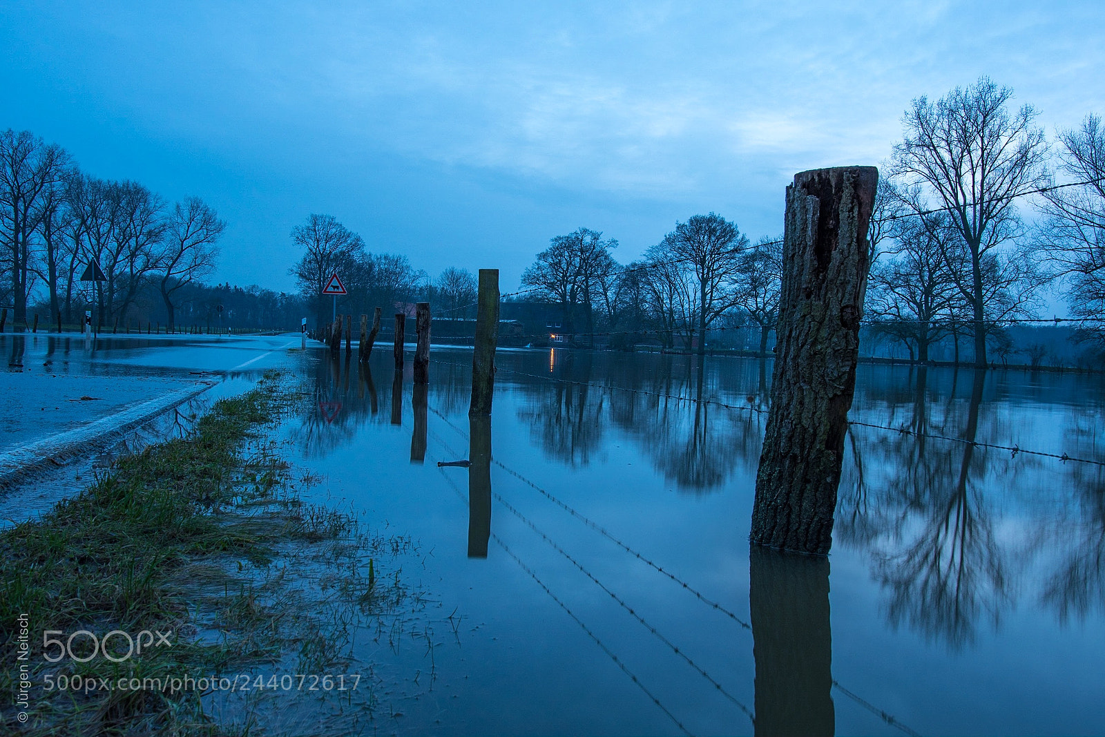 Nikon D500 sample photo. Hochwasser an der ems photography