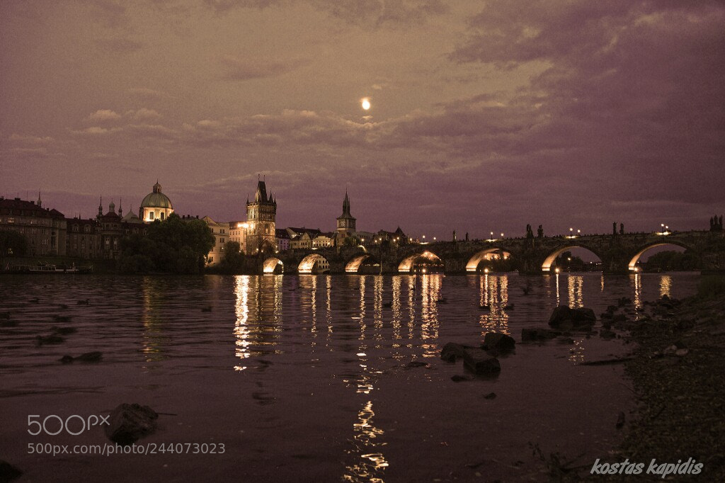 Sony SLT-A77 sample photo. Prague charles bridge czech photography