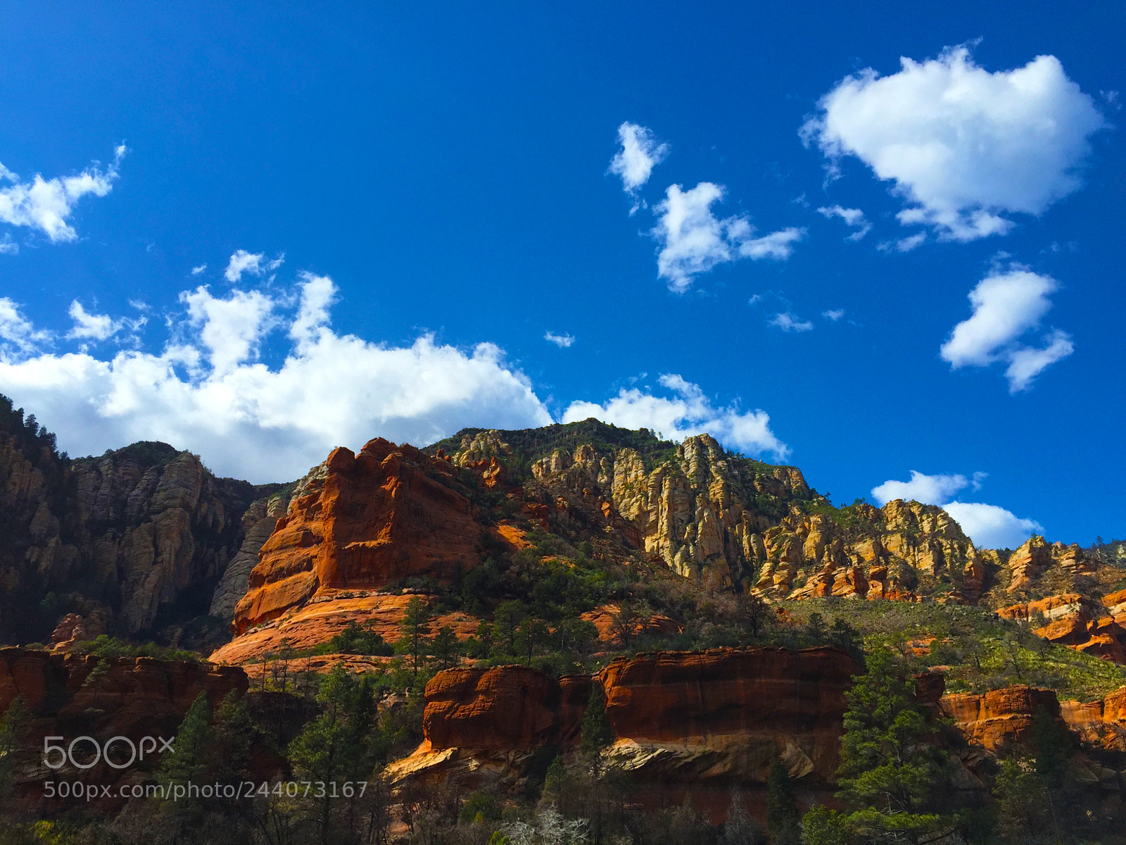 Apple iPhone 6 sample photo. Slide rock national park photography