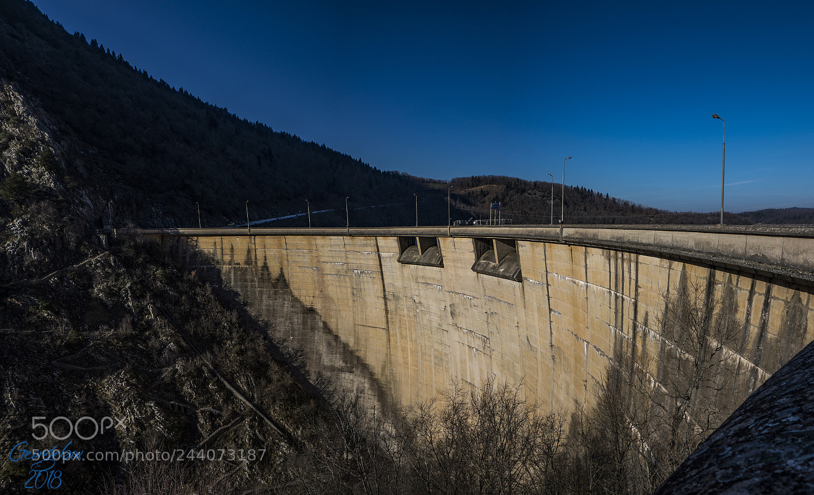 Sony Alpha a3000 sample photo. ..n.plastiras dam.. photography