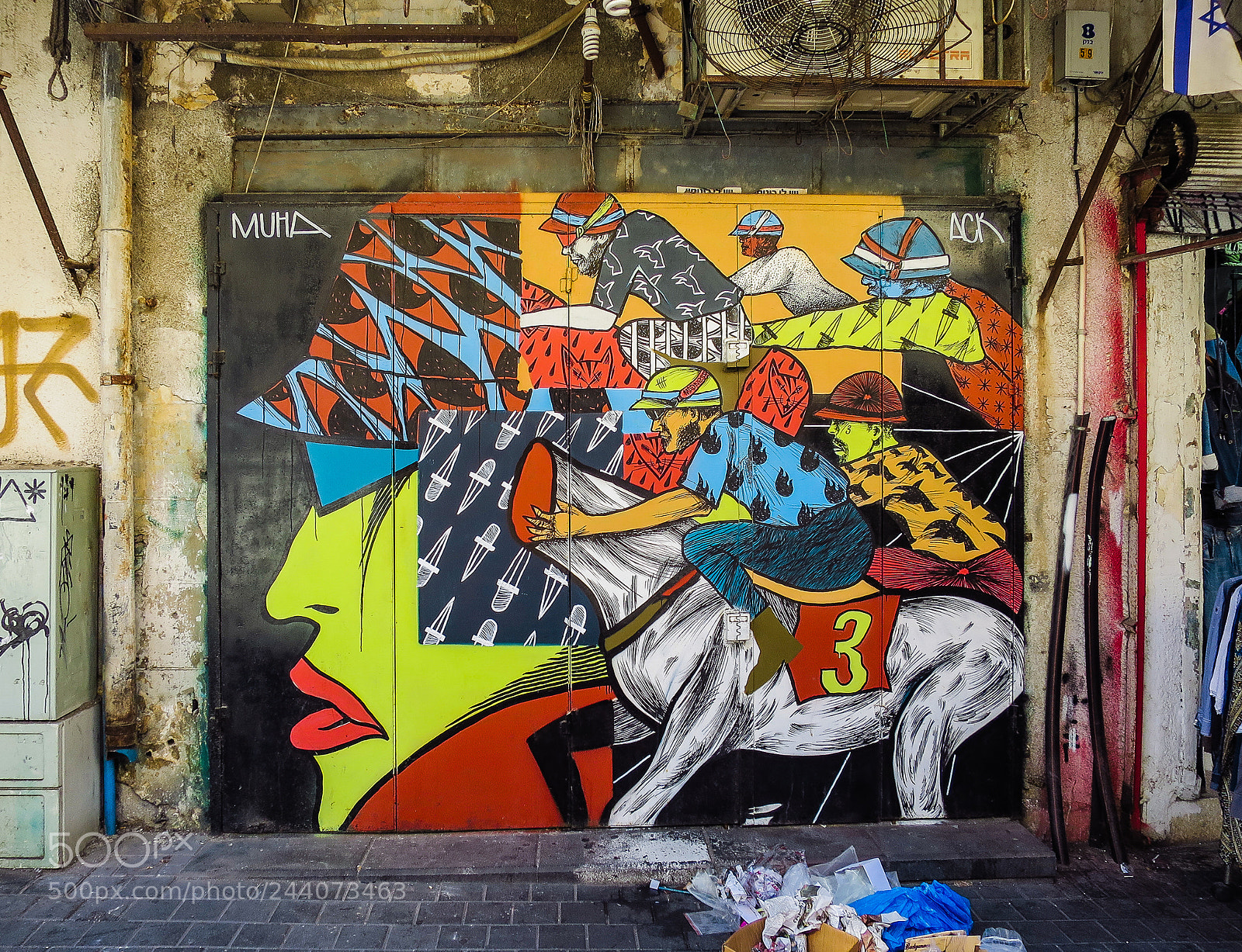 Canon PowerShot S120 sample photo. Tel aviv street art photography
