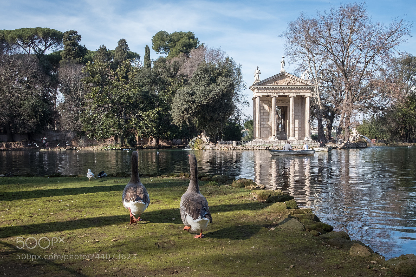 Fujifilm X-T20 sample photo. Villa borghese lake and photography