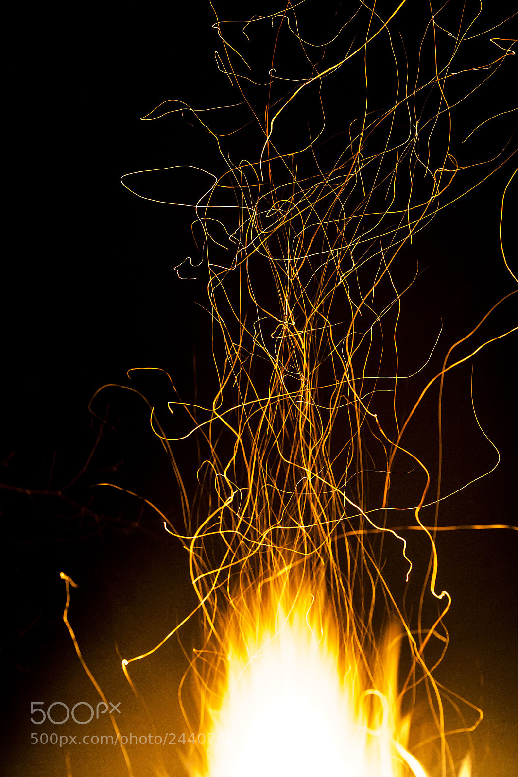 Canon EOS 5D sample photo. Flame photography