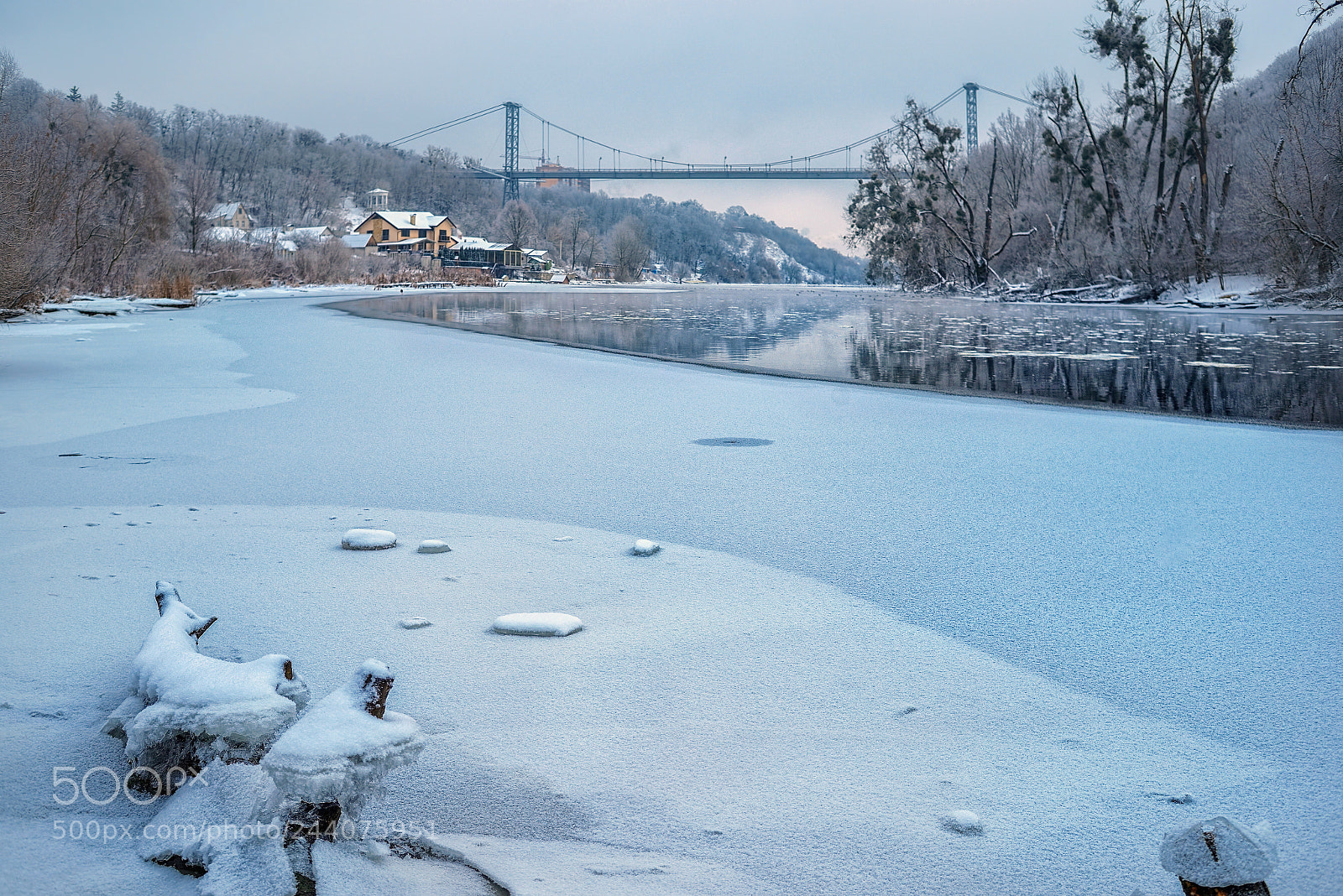 Nikon D800E sample photo. Winter landscape photography