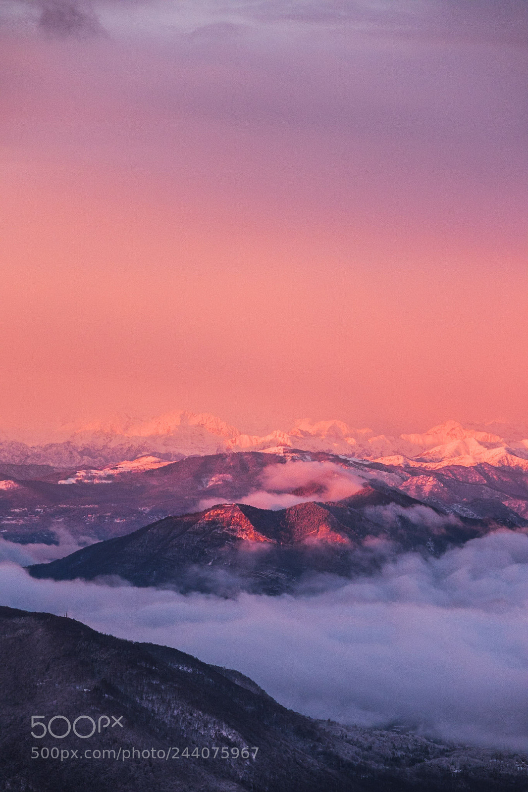 Sony Cyber-shot DSC-RX10 II sample photo. Sunrise in switzerland photography