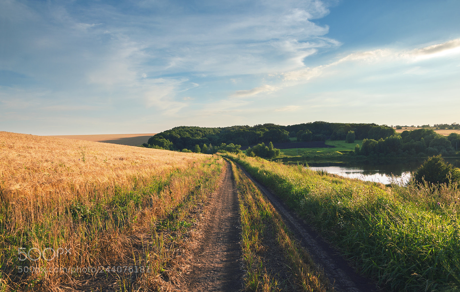 Nikon D5100 sample photo. Country road photography
