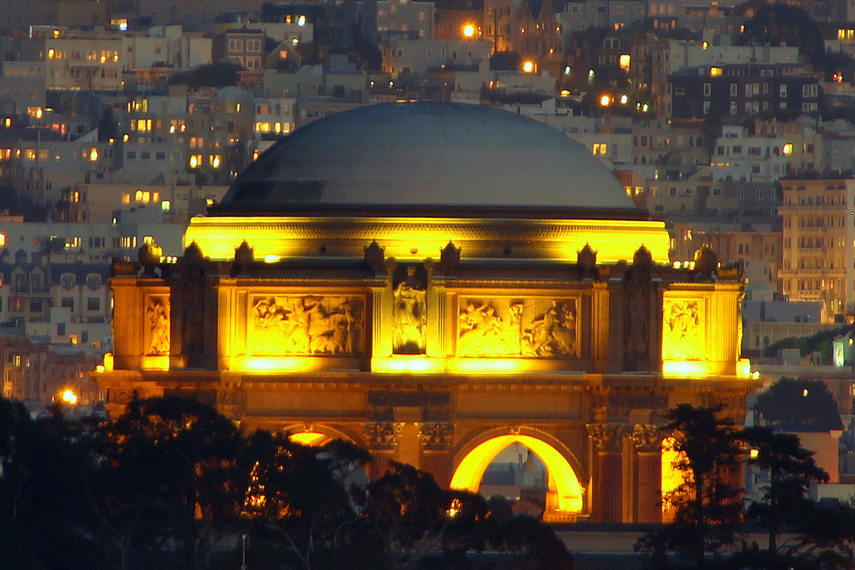 Canon EOS 600D (Rebel EOS T3i / EOS Kiss X5) sample photo. Palace of fine arts photography