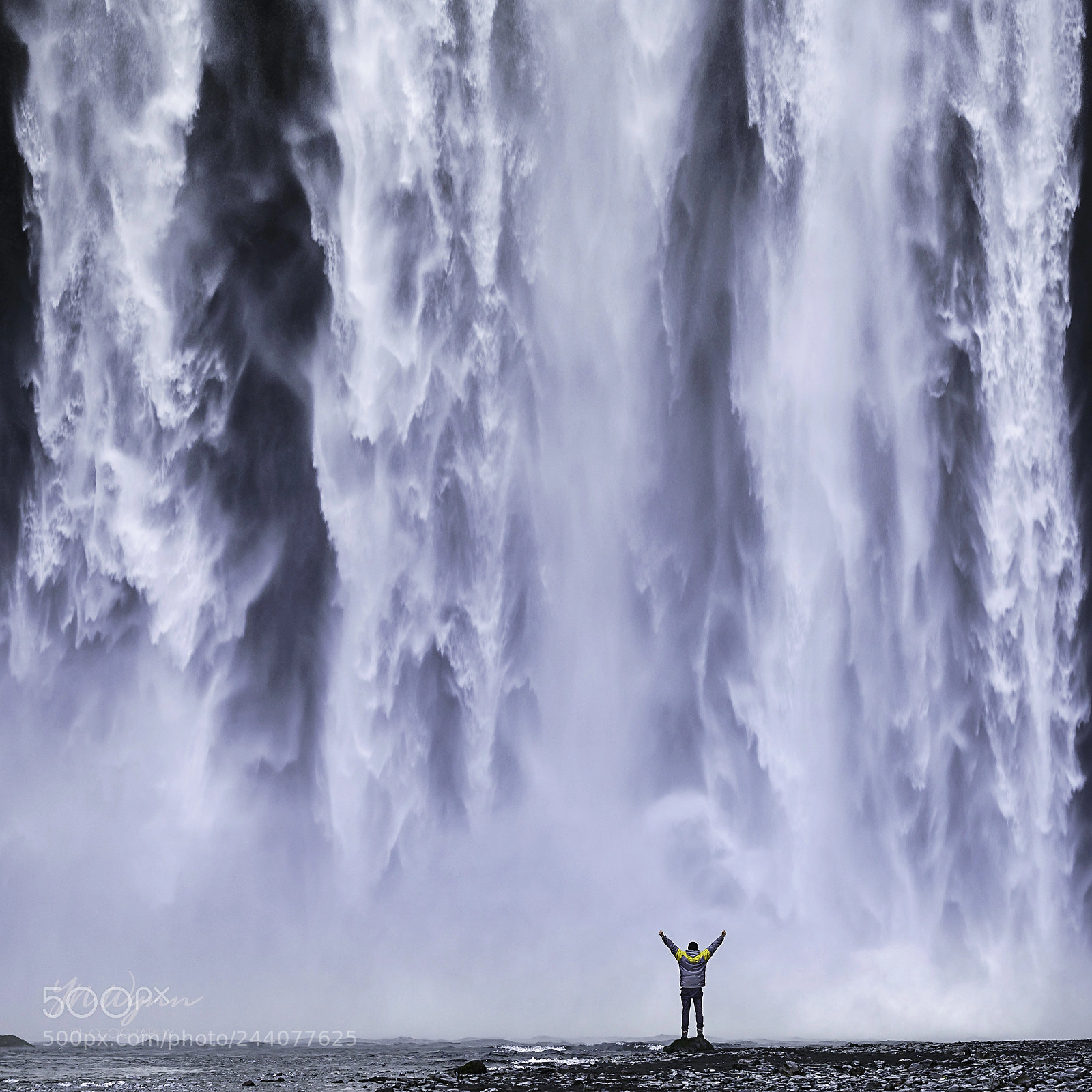 Sony a7R II sample photo. Man and nature photography