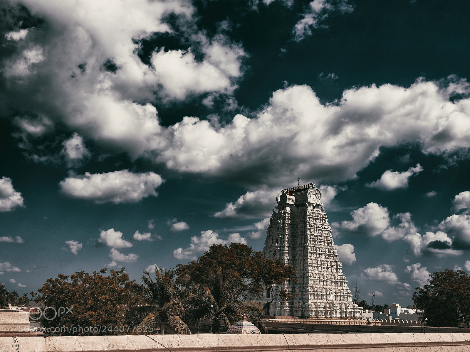 Fujifilm GFX 50S sample photo. Vellai gopuram photography