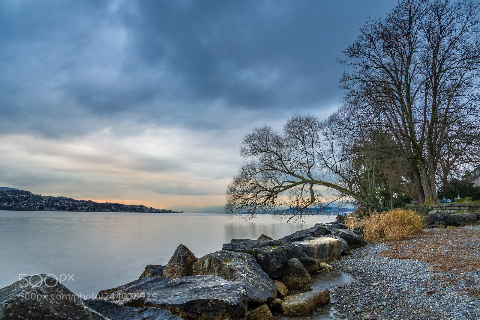 Nikon D750 sample photo. Evening by the lake photography