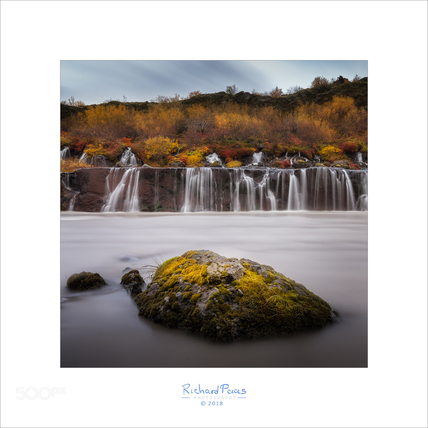 Canon EOS 5DS R sample photo. Hraunfossar in the fall photography