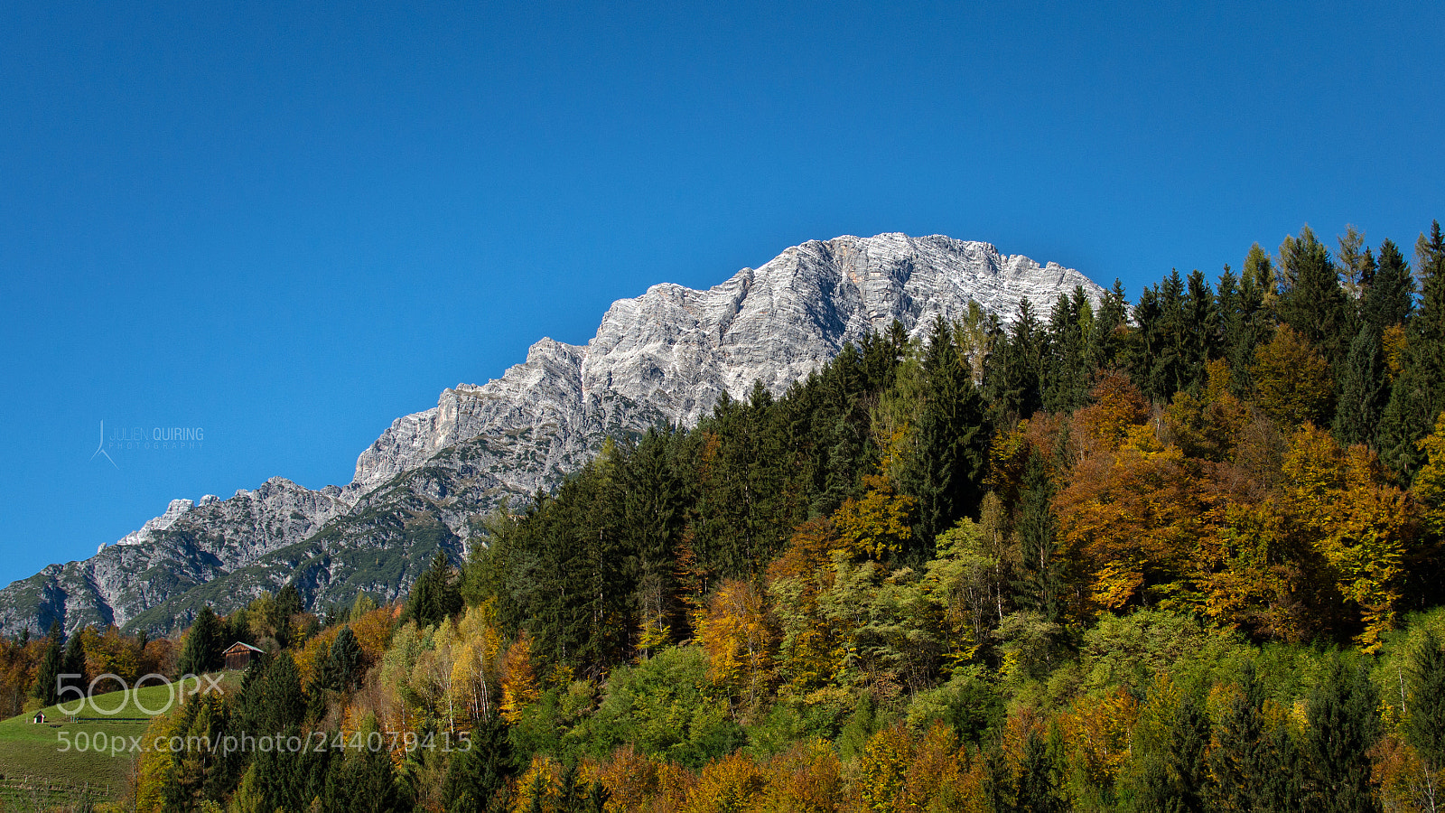 Nikon D5100 sample photo. Fall colors - snow photography
