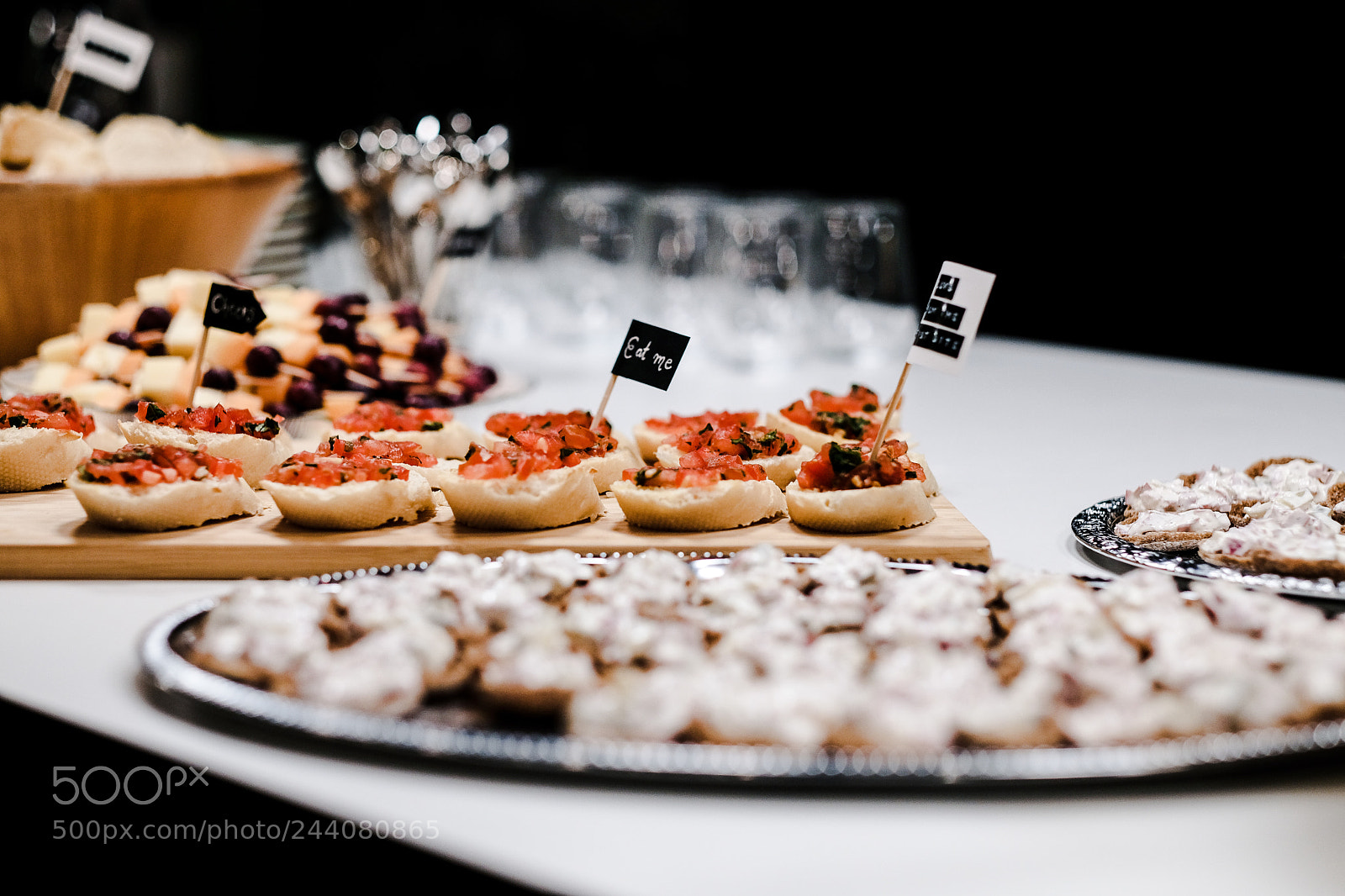 Fujifilm X-T2 sample photo. Party buffet photography