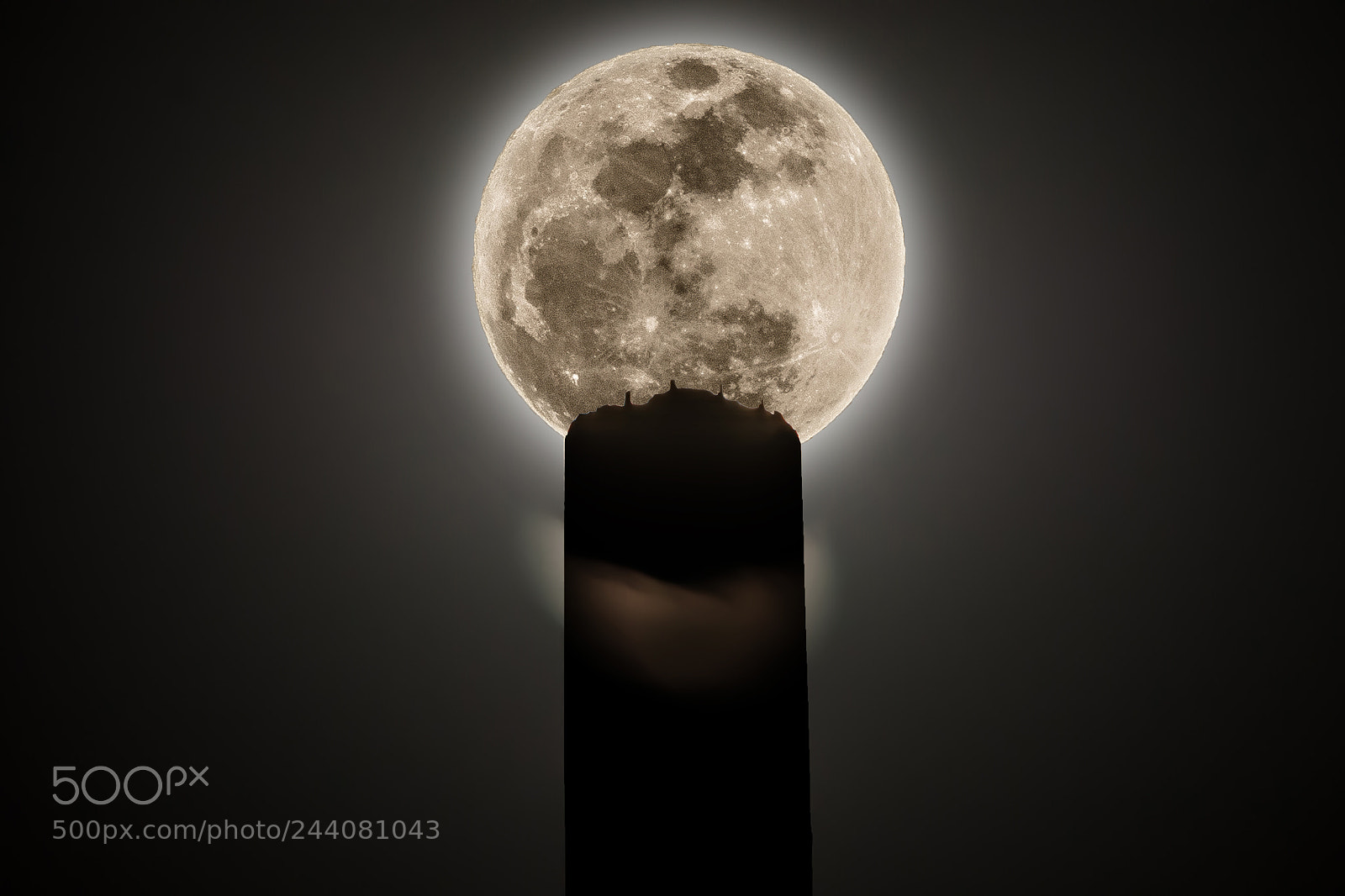 Nikon D7200 sample photo. Full moon photography