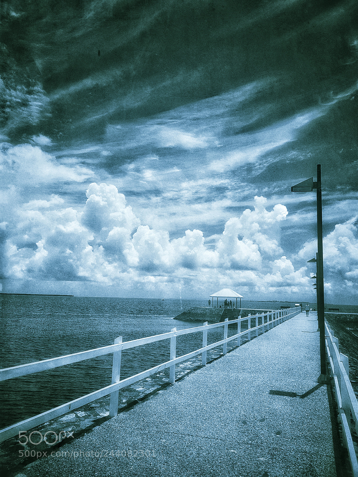 Samsung Galaxy S8+ sample photo. Wynum wading pool jetty photography