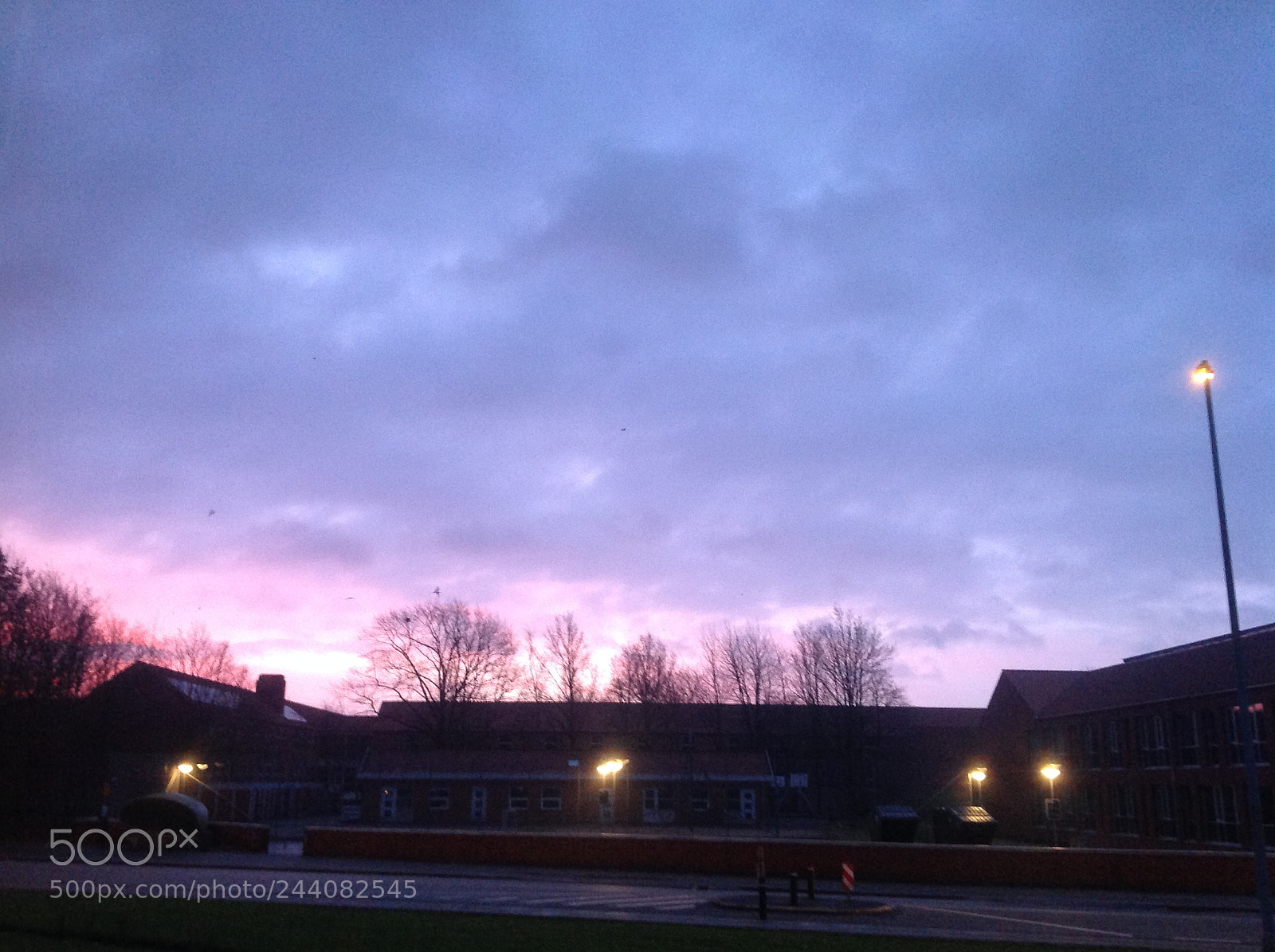 Apple iPad sample photo. A pink morning... photography