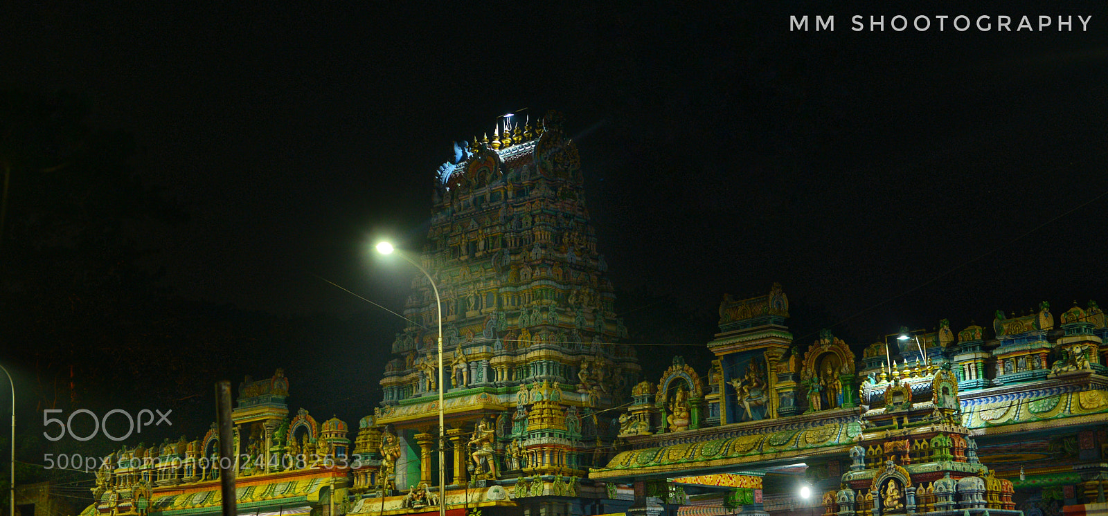 Nikon D610 sample photo. Temple lights photography