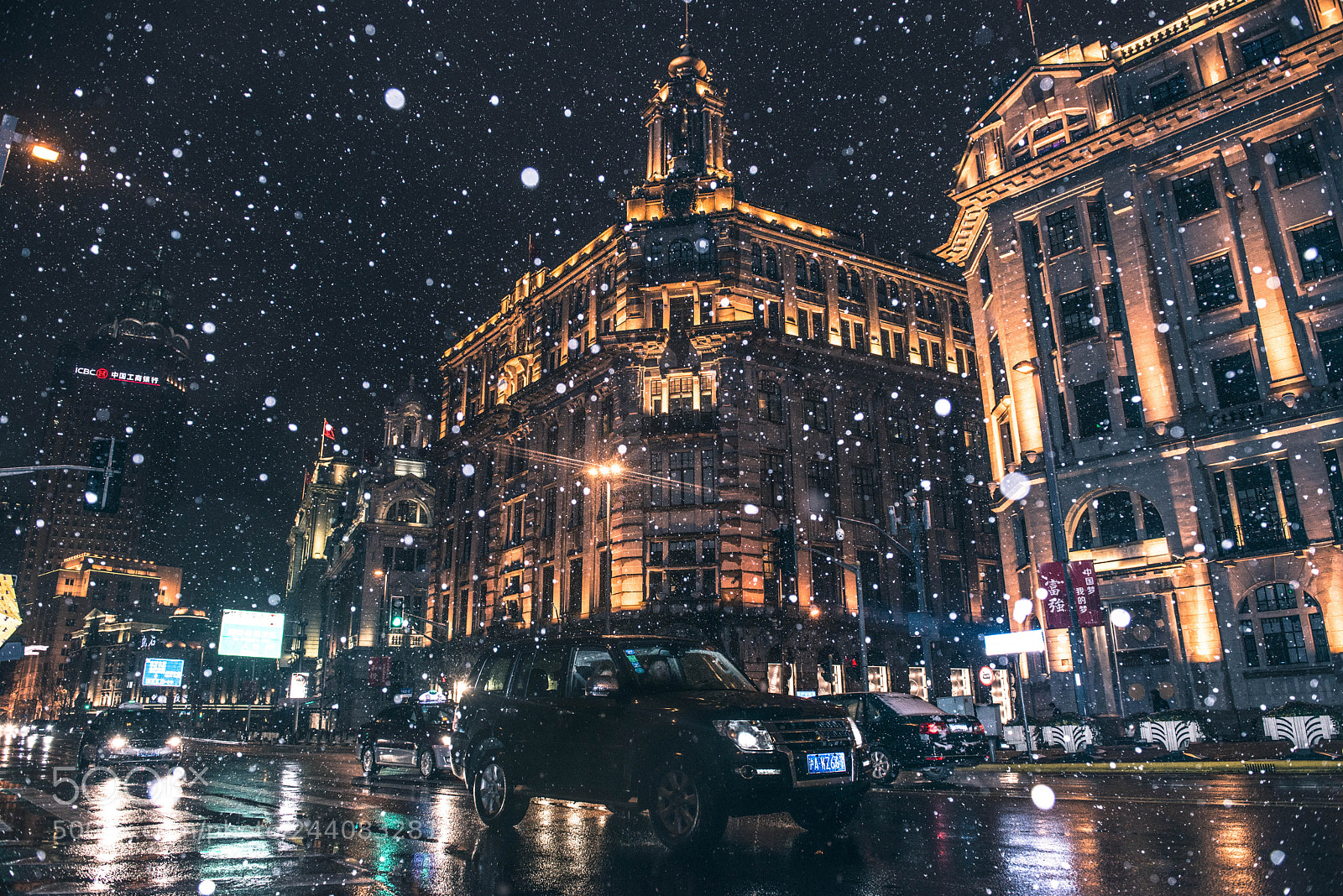 Nikon D800 sample photo. Snowy shanghai photography