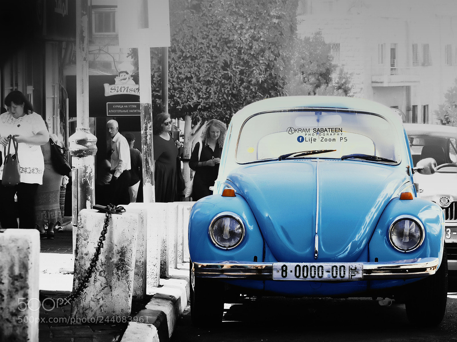 Nikon D5500 sample photo. Volkswagen beetle photography