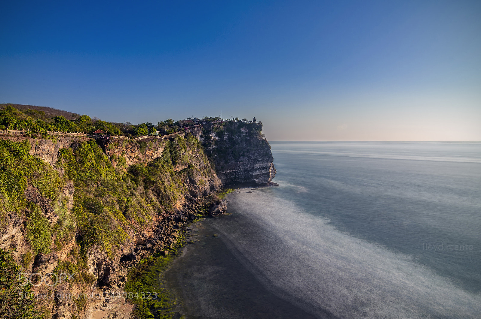 Nikon D90 sample photo. Bali cliff photography