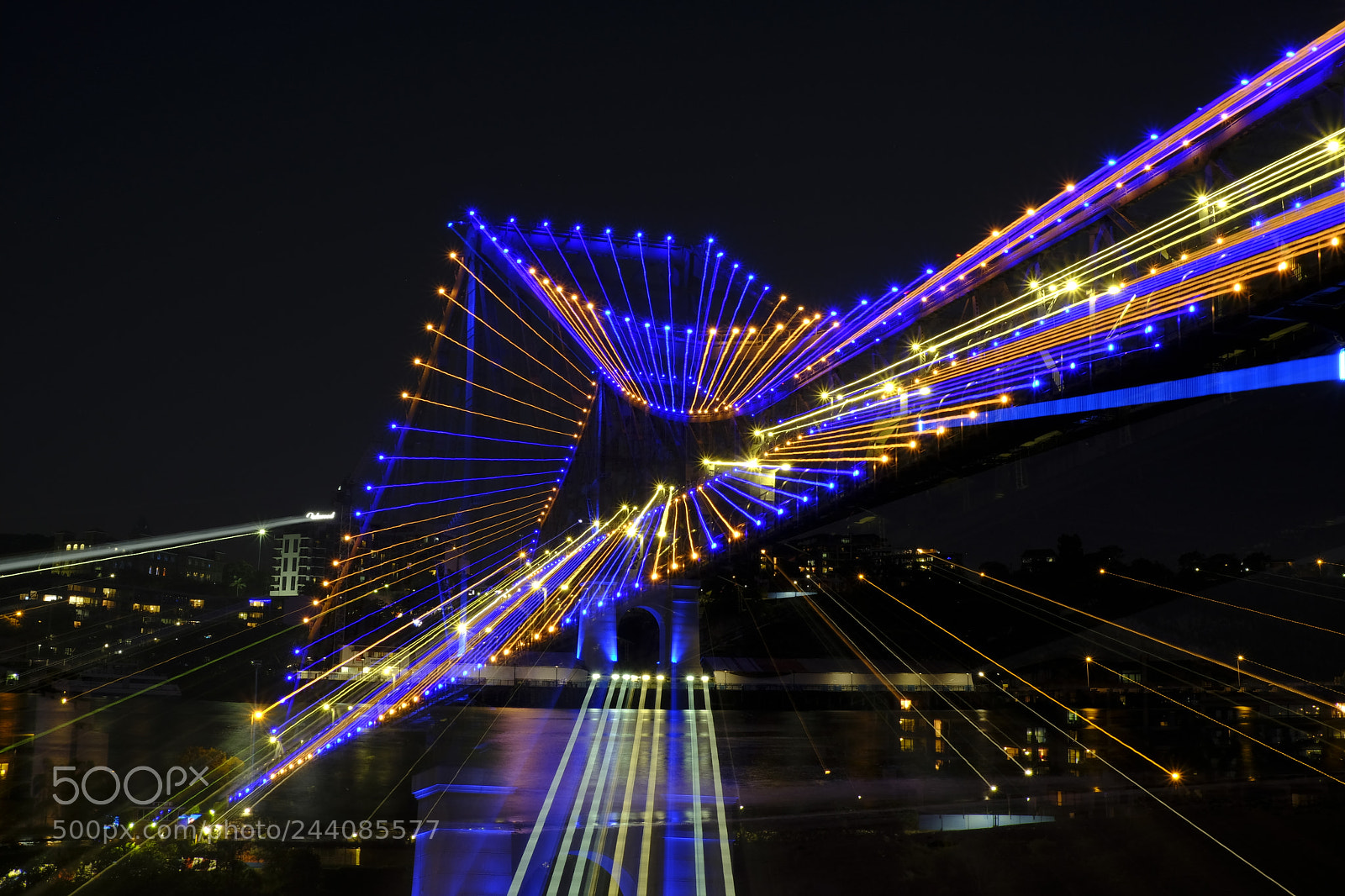 Fujifilm X-T2 sample photo. Brisbane story bridge photography