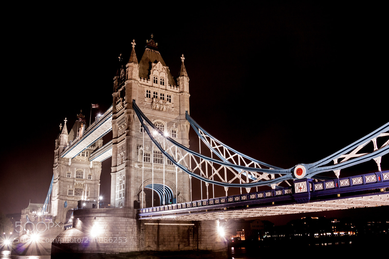 Canon EOS 50D sample photo. Tower bridge at night photography