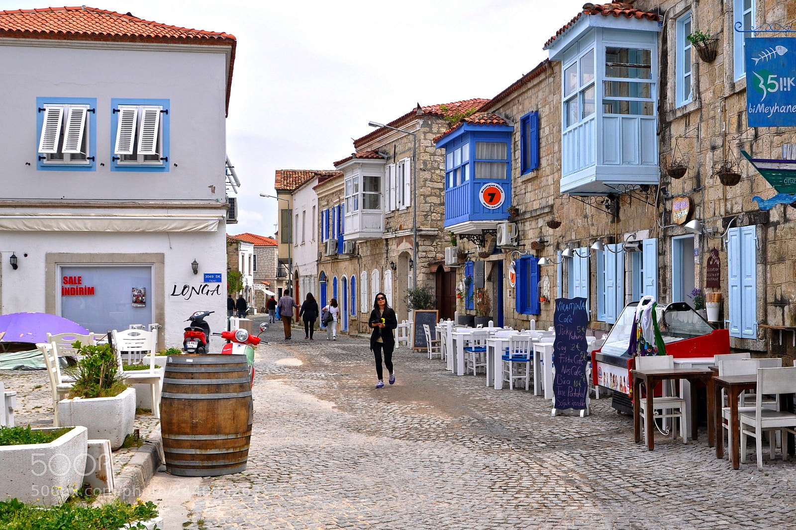 Nikon D5000 sample photo. Alacati photography