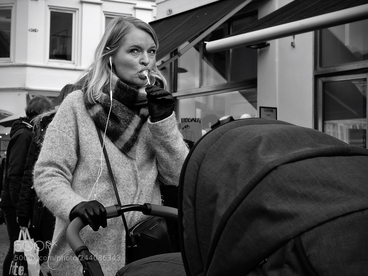 Fujifilm X-Pro2 sample photo. Lollipop and pram photography