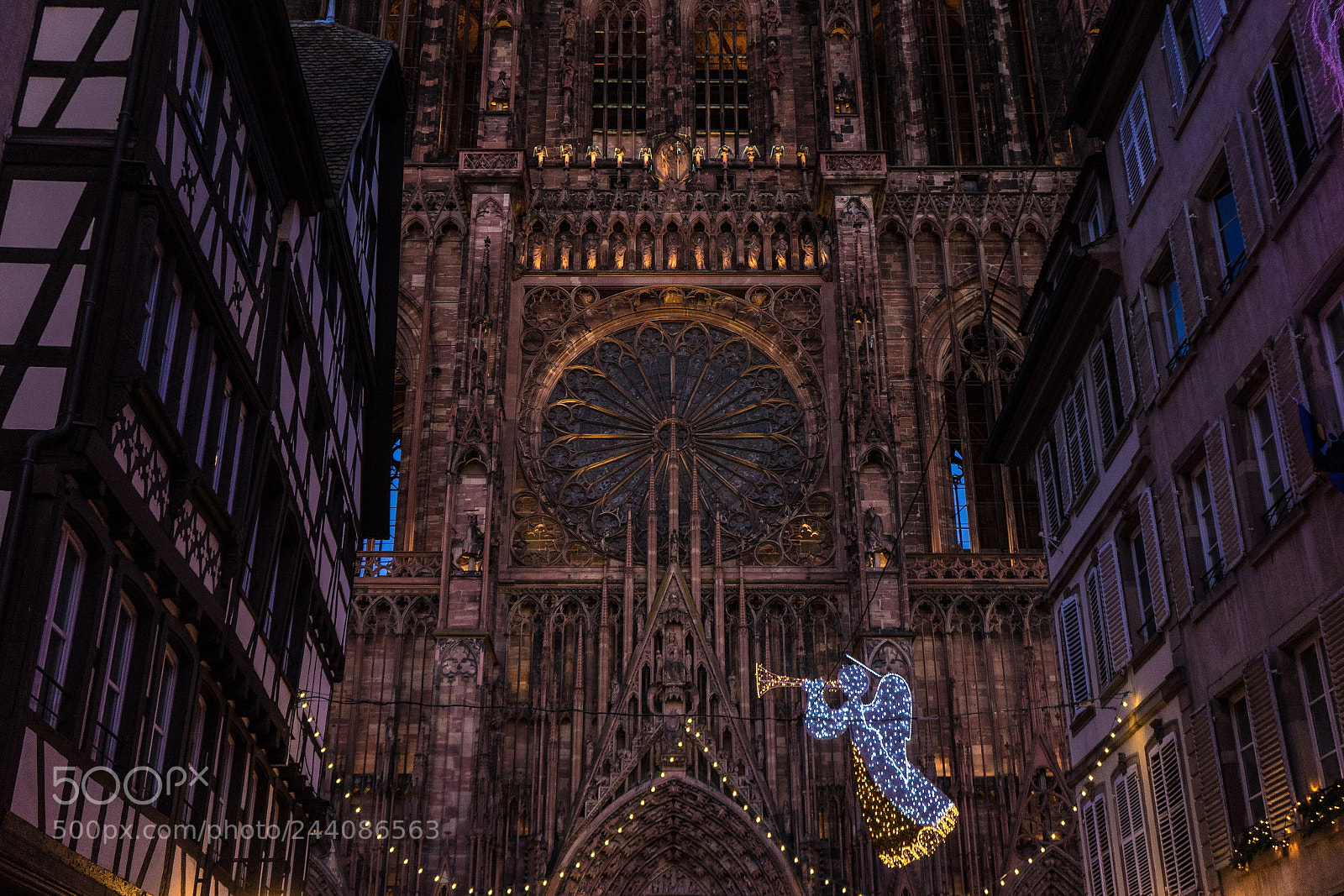 Sony a7 sample photo. Notre dame strasbourg photography