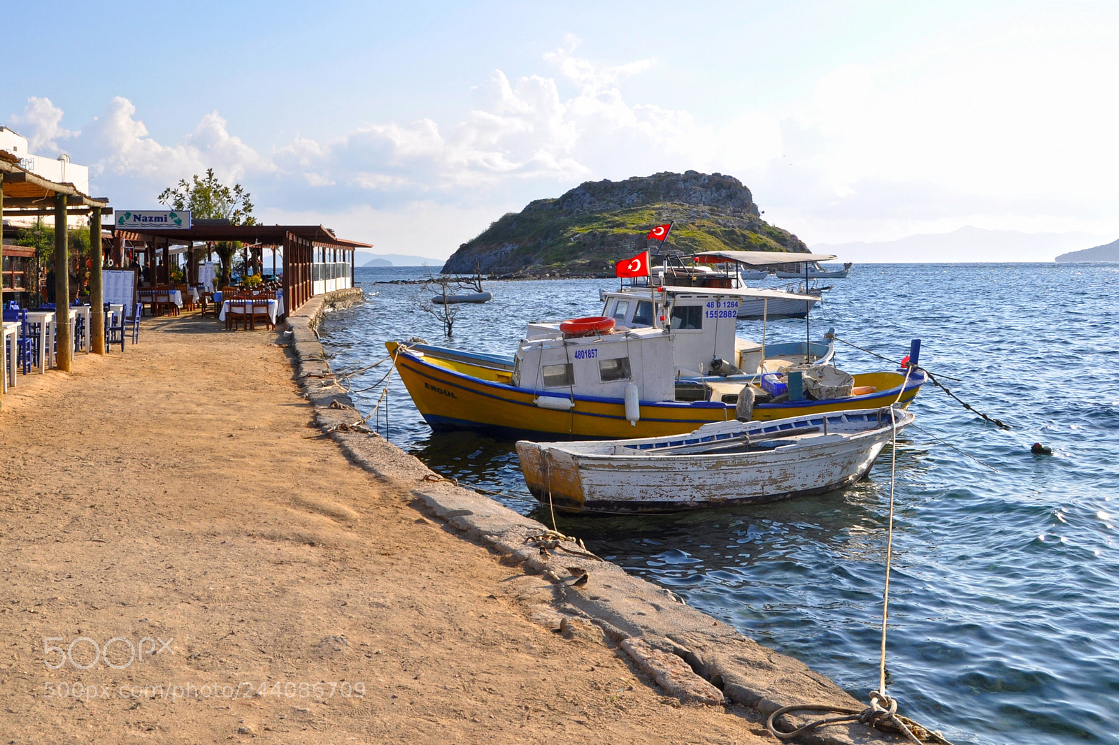 Nikon D5000 sample photo. Gumusluk bodrum photography