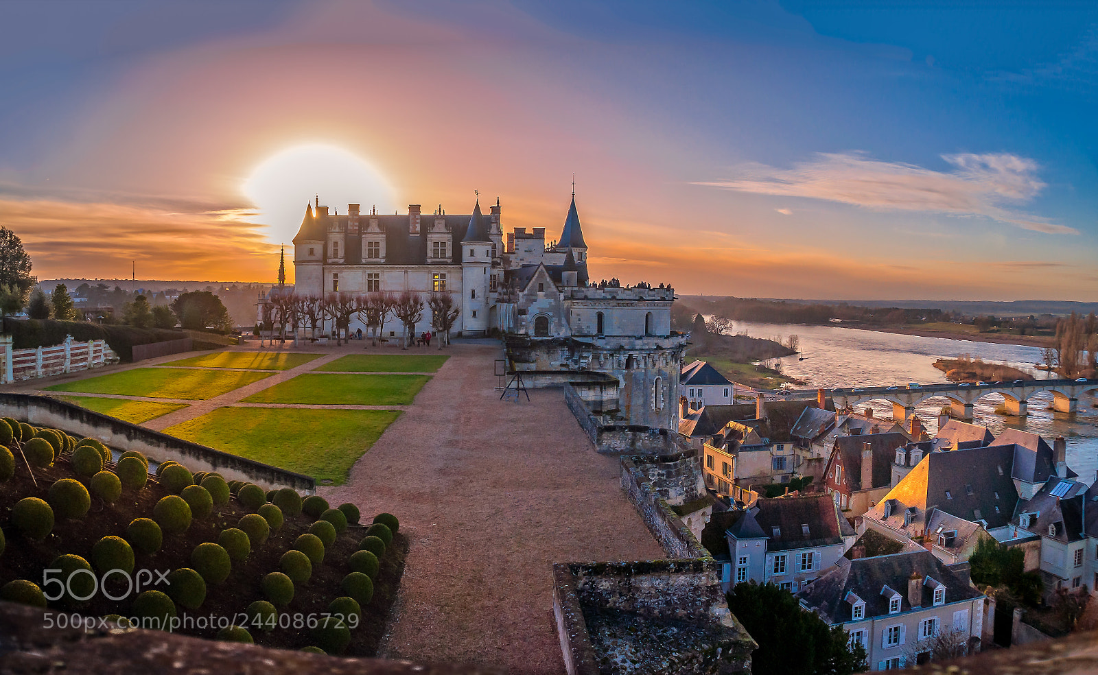 Nikon D90 sample photo. Sunset at amboise photography