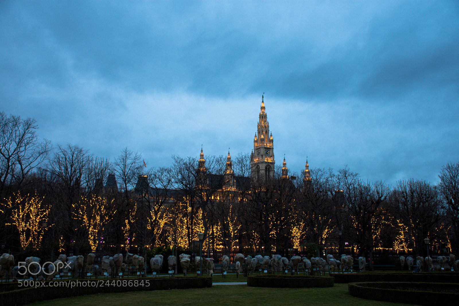 Nikon D7200 sample photo. Vienna city hall photography