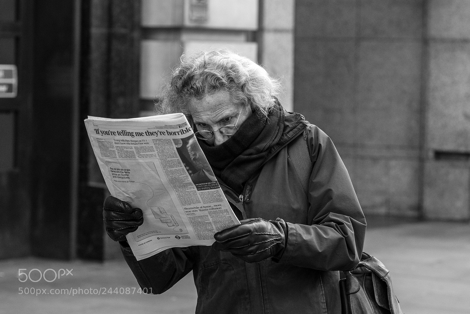 Fujifilm X-T1 sample photo. Trump in the news photography