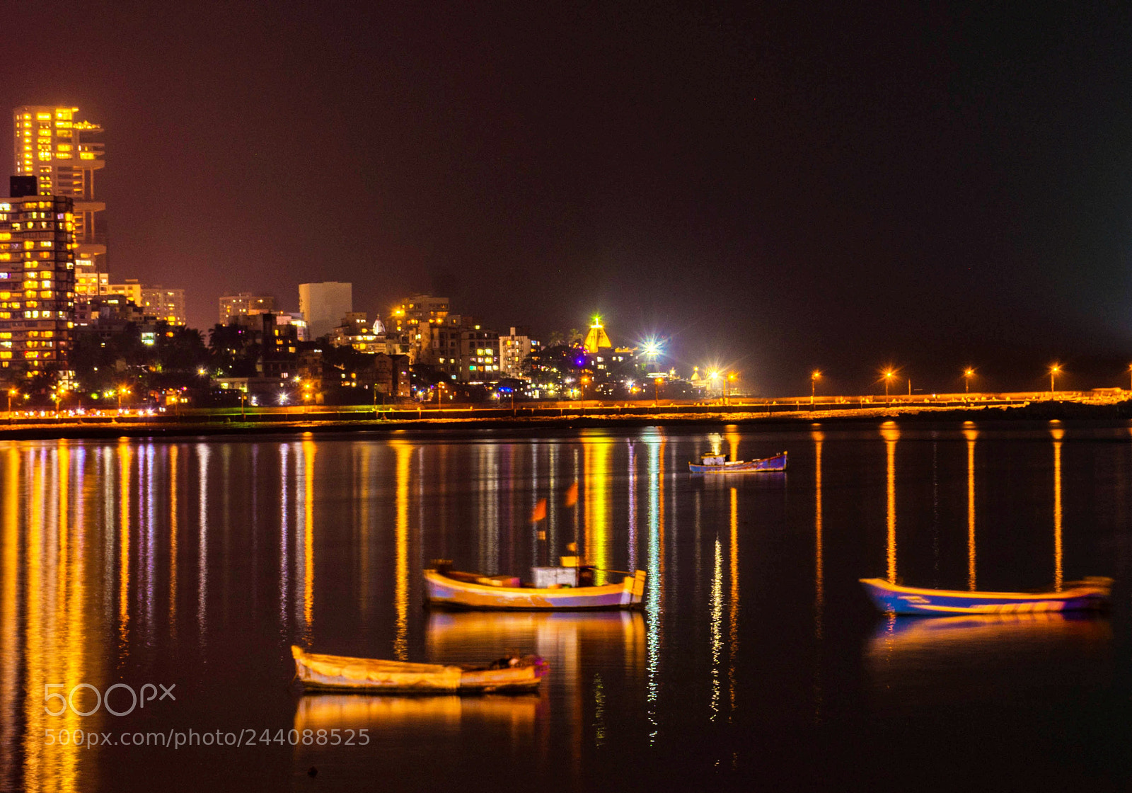 Nikon D7200 sample photo. Mumbai at night photography