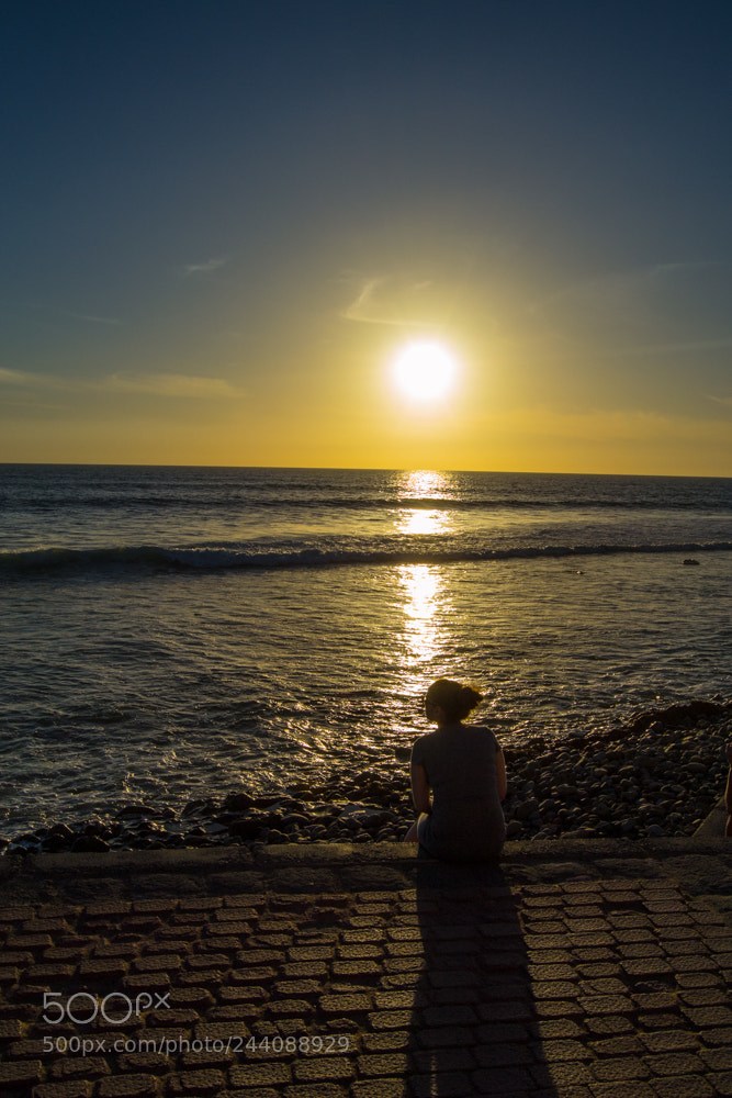 Nikon D3100 sample photo. Sunset in gran canaria photography