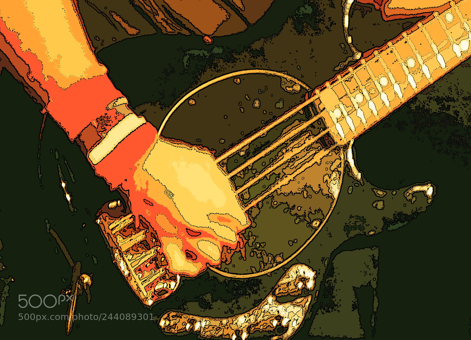 Panasonic Lumix DMC-ZS30 (Lumix DMC-TZ40) sample photo. Guitar 4 photography